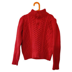 Gap Kids Cable Knit Mock neck Sweater Size 10 #1344